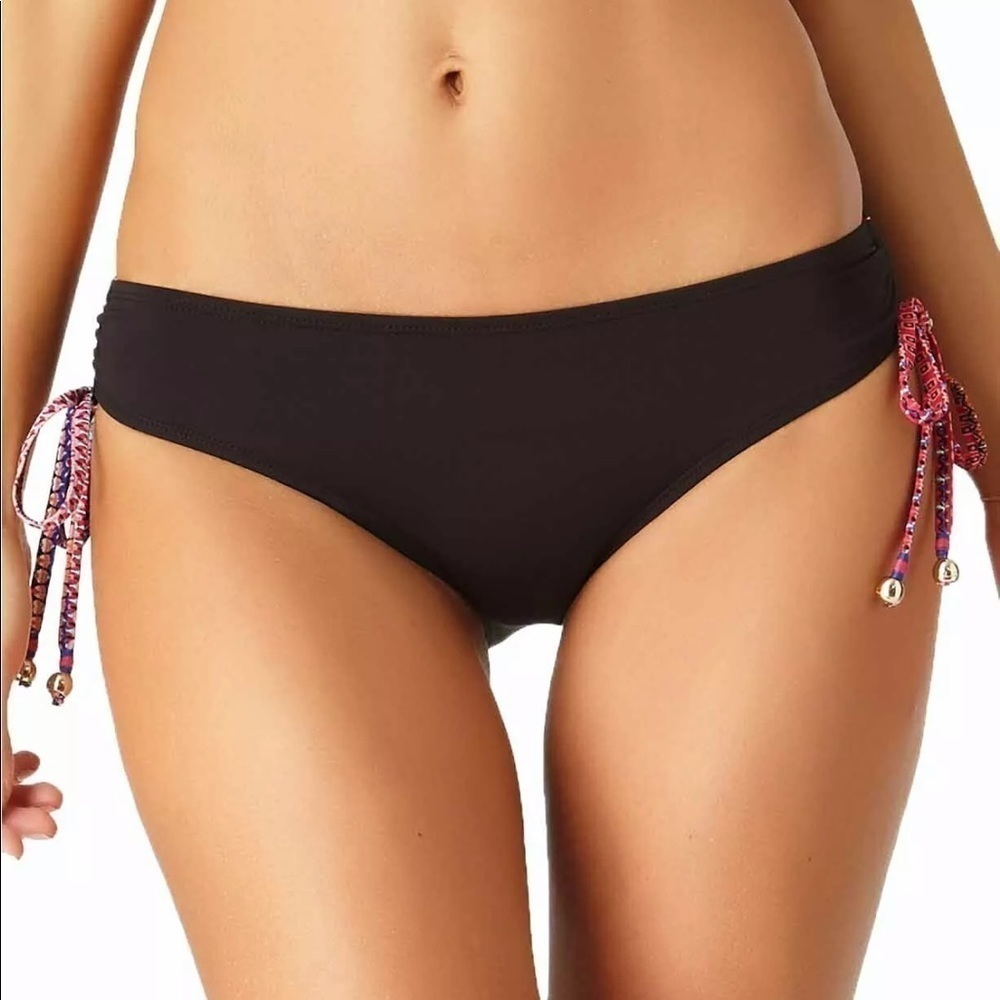 ANNE Cole Fleetwood Side Tie Bikini Swim Bottom